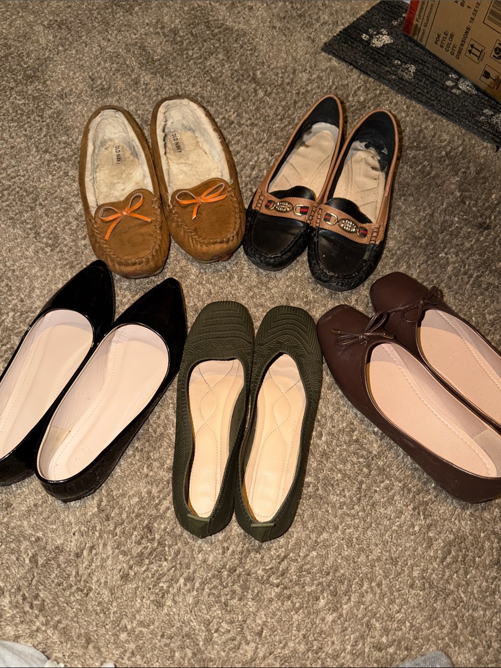 Bundle of (5) Ballet Flats - - Picture 2 of 8